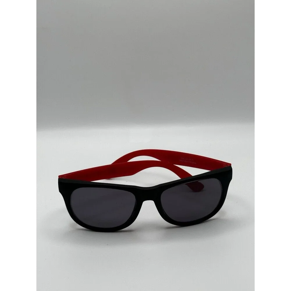 Brooklyn Law School Promo Sunglasses Black Frame Red Arms Used
